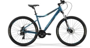 Merida Matts 7.10 D Women's Mountain Bike Blue/Teal (2021)