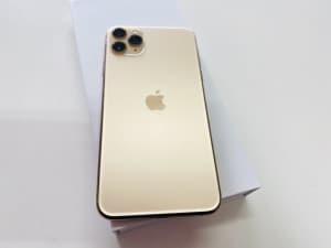iPhone 11 Pro Max 256gb gold with warranty invoice