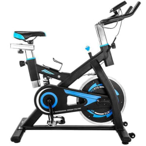 Fitness exercise spin bike Blue or Red