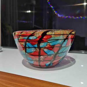 Peter of Kensington Patterned Glass Bowl