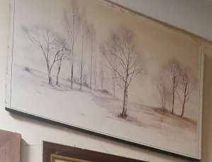 paintings - trees - various sizes & prices - 31x26cm to 48x48cm