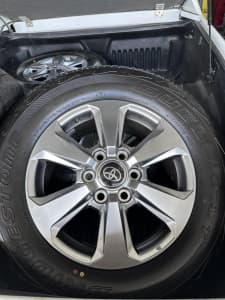 Landcruiser rims and tyres