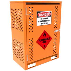 LPG Storage Cage for 8 Cylinders x 9Kg In Stock Brisbane