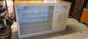 $$DROP Ex Vintage Shop Counter Display Cabinet - NOW $450