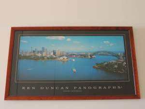 Framed/glass Ken Duncan panograph print: Sydney Splendour
