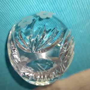 Wanted: Royal Doulton Crystal Tea Light Candle Holder