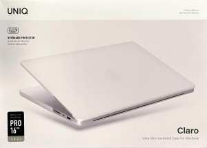 Uniq Claro Macbook Pro 16 Transparent Laptop Case