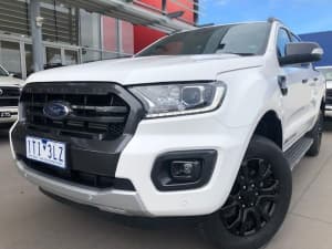 2021 Ford Ranger PX MkIII 2021.25MY Wildtrak White 6 Speed Sports Automatic Double Cab Pick Up