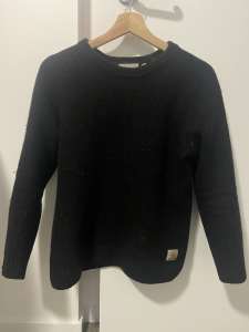 Carhartt Anglistic Sweater - Black size S