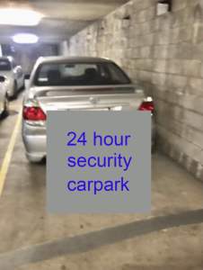 For lease for rent Parramatta 24 hour access secure parking space