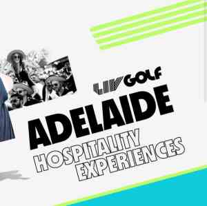 VIP Tickets for LIV Golf Adelaide 2024