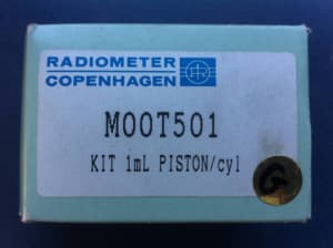 New M00T501 1mL Piston Kit Radiometer Copenhagen