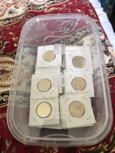40 uncirculated King Charles $1.00 coins 2023 in protective covers 