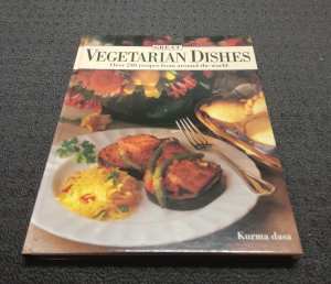Vegetarian Dishes - Recipe Book A4 size - hard bound 