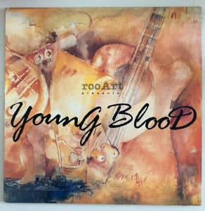 Roo Art Young Blood Various Artists 12 Inch LP Vinyl Record 1988