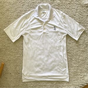 Kookaburra Mens Stay Dry Cricket Short Sleeve Shirt Senior M Collared