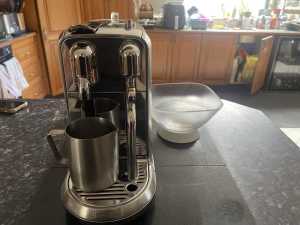 Nespresso Creatista Plus Stainless Steel with Coffee Pod Accessory