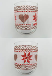 Nutella Christmas Glass Collection