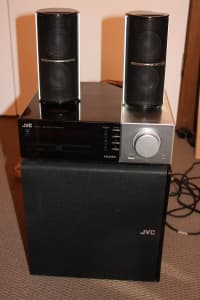 JVC Mini Home Theatre with Subwoofer SP-NXF3W