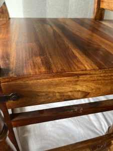 Free delivery Wooden Dining table and 6 chairs $270