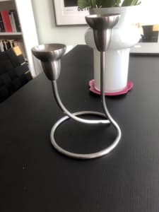 Georg Jensen double twist candle holder/Never Used/As New Condition
