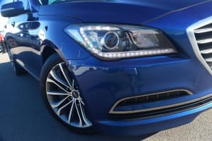 2017 Hyundai Genesis DH Blue 8 Speed Sports Automatic Sedan
