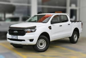 2018 Ford Ranger PX MkIII 2019.00MY XL White 6 Speed Manual Utility