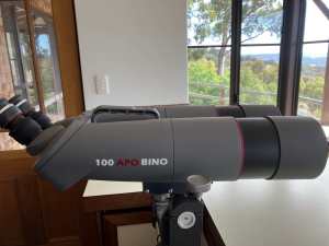 Binoculars sky rover apo variable mag x100