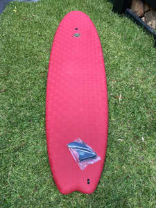 68 Fish Surfboard Brand New with fins