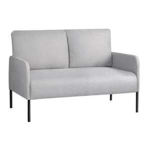 Artiss Armchair 2-Seater Sofa Accent Chair Loveseat Grey Linen Fabric