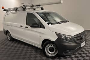 2018 Mercedes-Benz Vito 447 114BlueTEC LWB 7G-Tronic + Polar White 7 Speed Sports Automatic Van