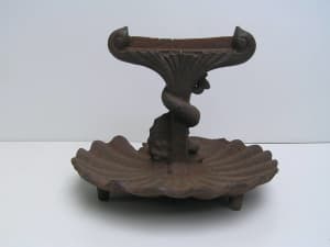 Beautifull Victorian Cast Iron Boot Scrapper from 1800's