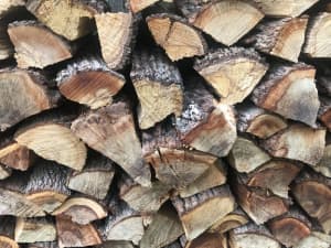 Firewood pre seasoned split hardwood for fire pit bbq firewood 