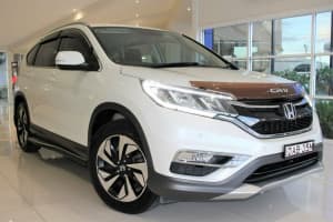 2015 Honda CR-V RM Series II MY16 Limited Edition White 5 Speed Automatic Wagon