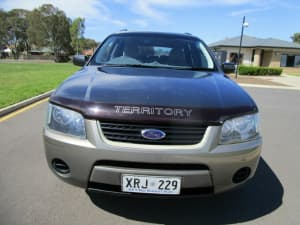 2007 Ford Territory SY TS (RWD) Grey 4 Speed Auto Seq Sportshift Wagon