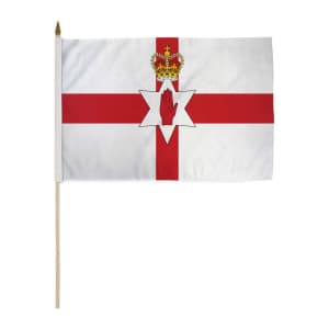 FLAGS 25 hand waving Northern Ireland two sizes
