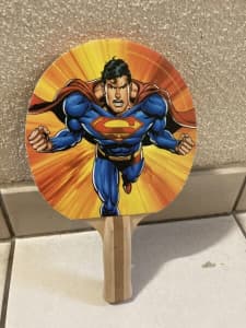 Ping Pong bat with super man picture for sale