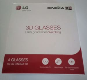 4 pack lg 3d glasses 