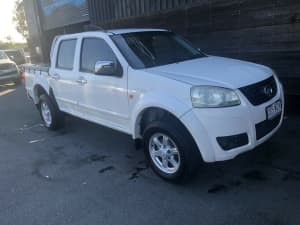 2011 Great Wall V240 K2 MY11 4x2 White 5 Speed Manual Utility
