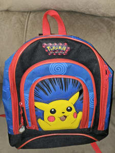 Small Kids Vintage Pokemon Backpack