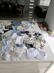 Baby boy mixed clothing and essentials size newborn 00000 to 12 months