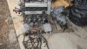 Sr20de motor/gear box for sale