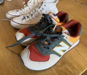 Sneakers- Converse and New Balance MINT CONDITION