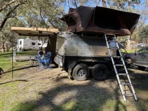 Camper trailer / Tray back Ute. (jack off Alloy Camping Canopy)