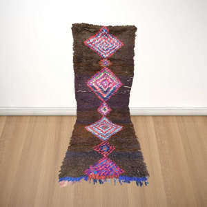 black bouchrouite rugs, tribal colorful bouchrouit rugs, vintage rug