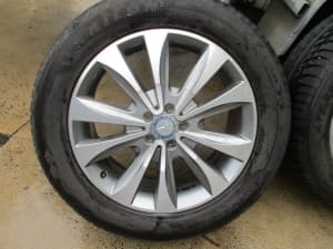 WHEELS AND TYRES set of 4 in very good condition