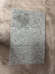 Premium 400x400 Blue/ Black/ Green Terrazo Stone Tiles