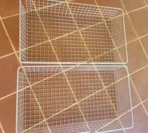 Wire Baskets / Trays x 2