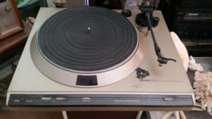 vintage 1980's Denon record player