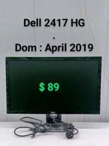 Dell 2417HG gaming computer monitor office home TN lcd response 2ms wo